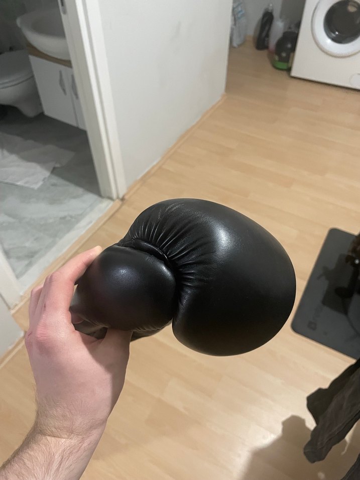 Adidas Siyah Deri Boks Eldiveni Speed50 - Görsel 5