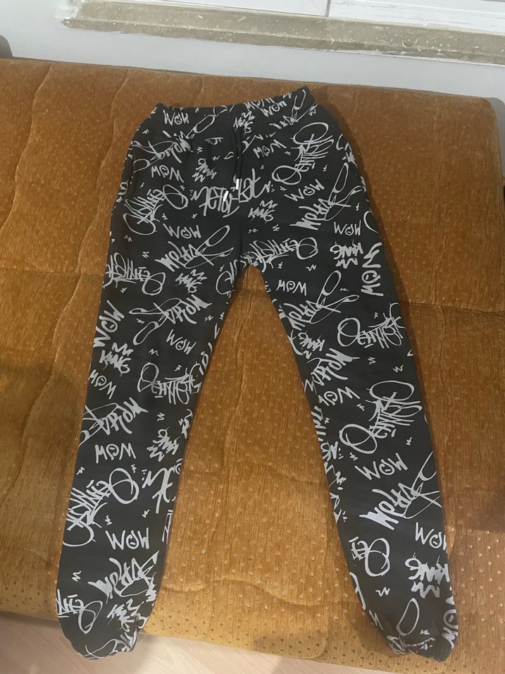 DSQUARED2 Siyah Baskılı Eşofman - Görsel 2