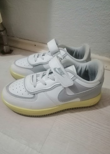 Beyaz Gri Çocuk Spor Ayakkabı - Görsel 2