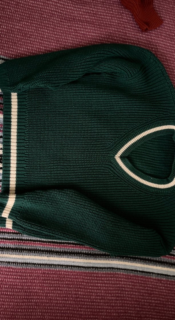 Yeşil Triko Kadın Kazak - Görsel 2