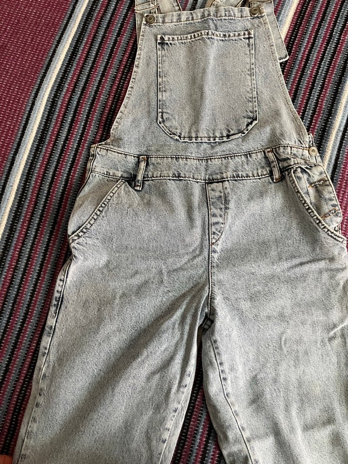 Kot  Kadın Denim Tulum - Görsel 2