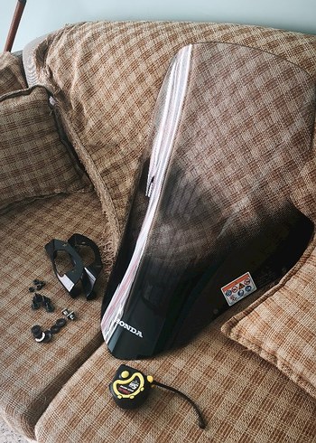 Honda Siyah Biker Motosiklet Camı.  
HONDA PCX TUR CAMI - Görsel 3