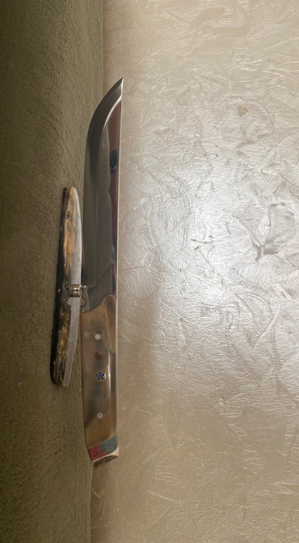 Koç boynuzu 4116 çelik standlı - Görsel 3