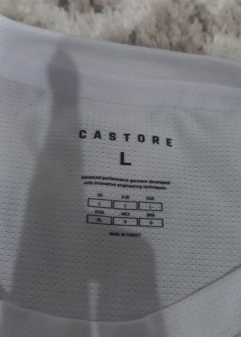 Beyaz Erkek uzun  Kollu Spor shirt - Görsel 2