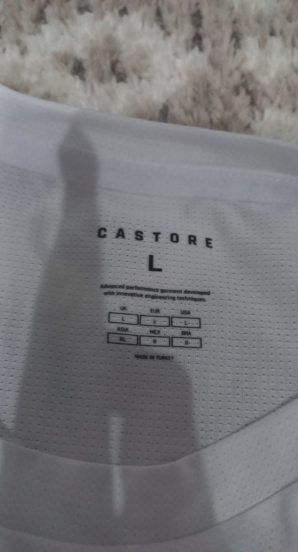 Beyaz Erkek uzun  Kollu Spor shirt - Görsel 2