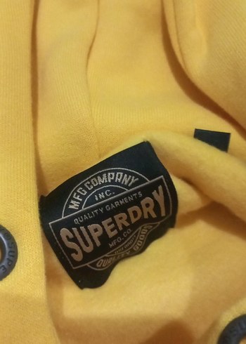 Sarı Kapüşonlu Kadın Sweatshirt - Görsel 3