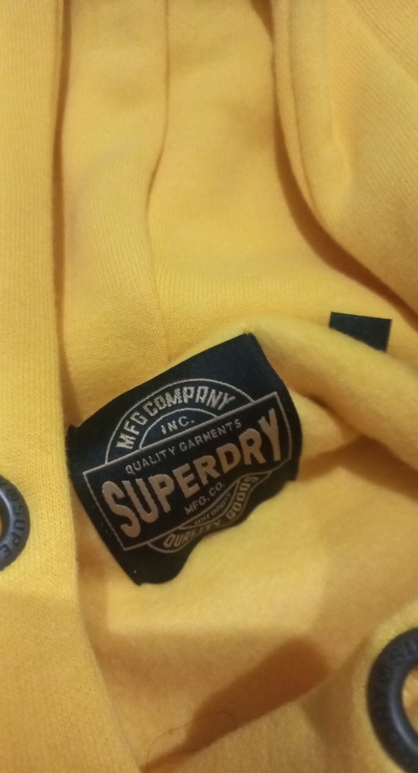 Sarı Kapüşonlu Kadın Sweatshirt - Görsel 3