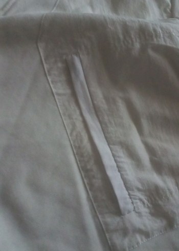 Erkek Beyaz Kapüşonlu Rahat Kesim Sweatshirt - Görsel 2