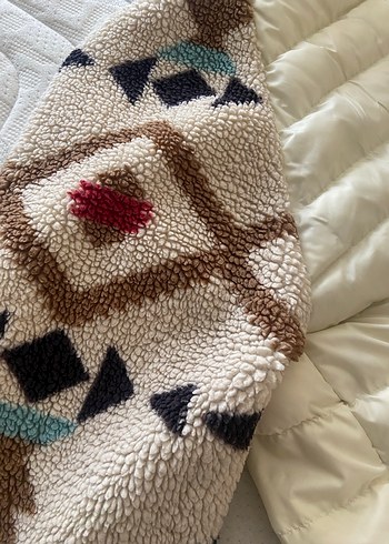 unisex Beyaz Fermuarlı Şişme Yelek - Görsel 3