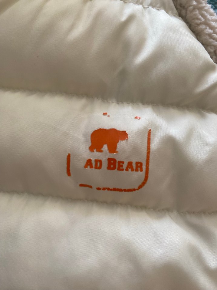 unisex Beyaz Fermuarlı Şişme Yelek - Görsel 4