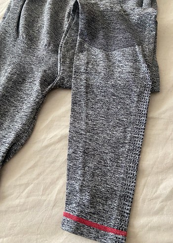 Gri Desenli Streç Hamile Taytı - Görsel 3