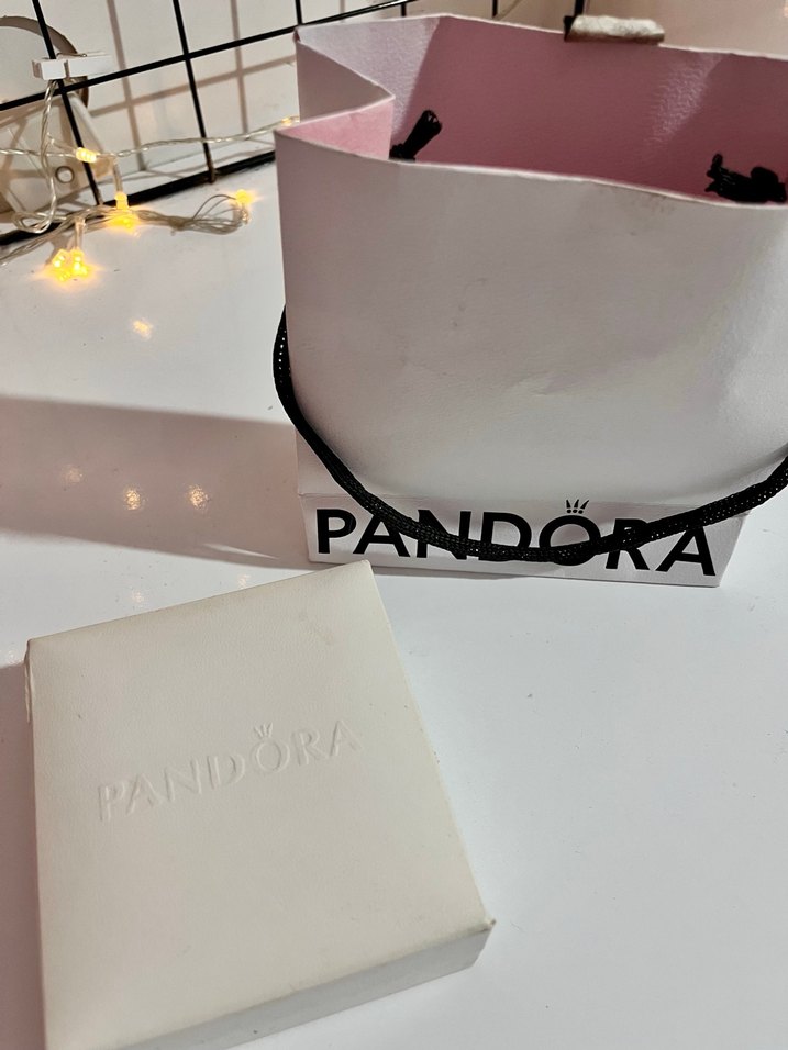 ORİJİNAL KALPLİ TAŞLI PANDORA BİLEKLİK - Görsel 2