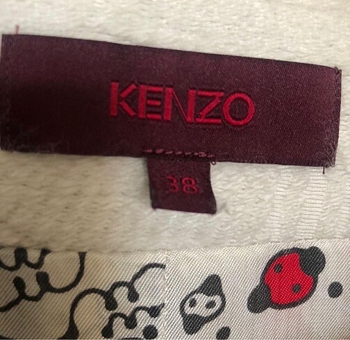 m Beden Kenzo Ekru Kaban