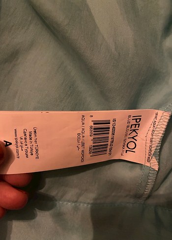 İpekyol Turkuaz Bel Vurgulu Bluz - Görsel 9