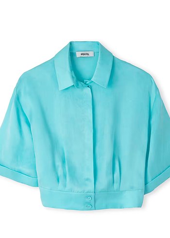 İpekyol Turkuaz Bel Vurgulu Bluz - Görsel 5