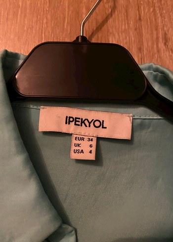 İpekyol Turkuaz Bel Vurgulu Bluz - Görsel 7