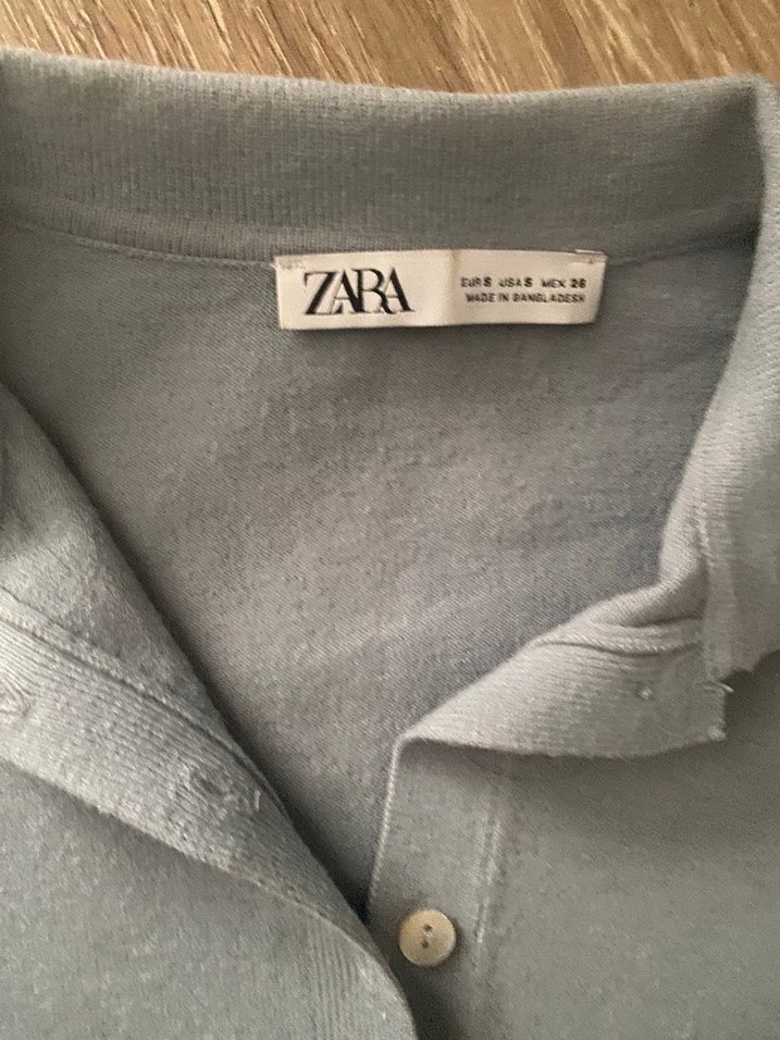 Zara Polo Yaka Hırka - Görsel 3