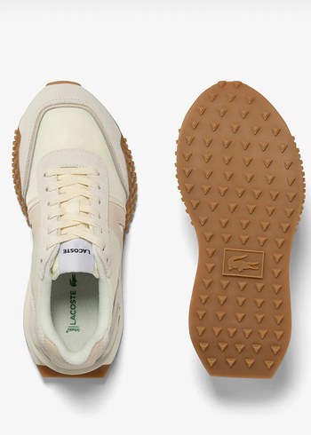 Lacoste Bej Spor Ayakkabı - Görsel 7