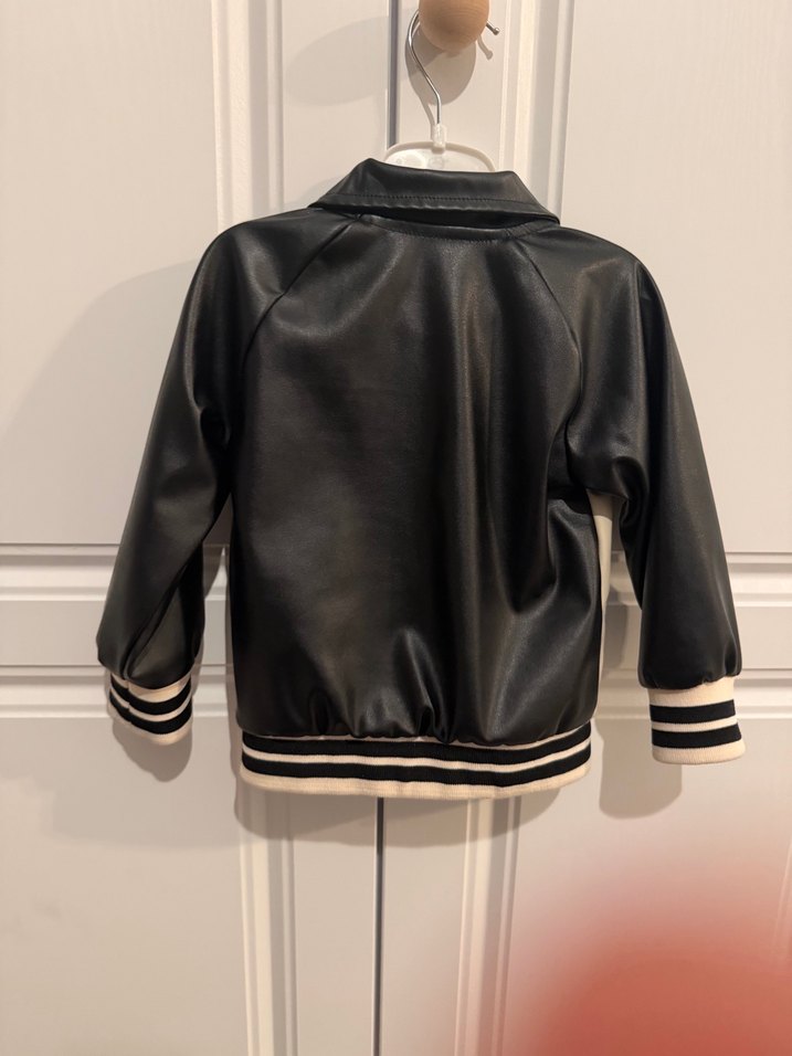 Erkek Çocuk Deri Düğmeli Spor - Görsel 2