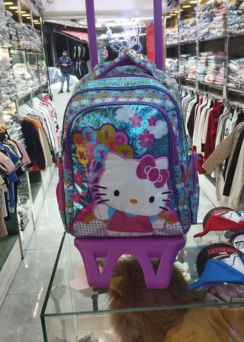 Renkli Çocuk Okul Çantası - Görsel 2