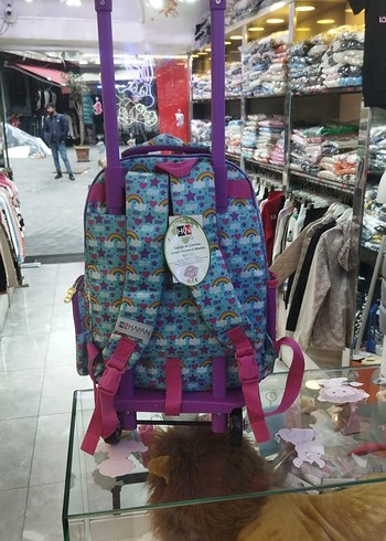 Renkli Çocuk Okul Çantası - Görsel 2