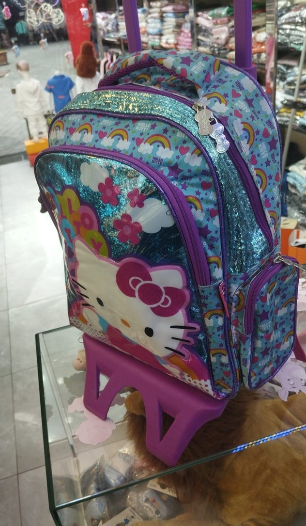 Renkli Çocuk Okul Çantası - Görsel 3