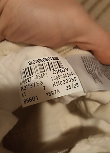 MAVI Fitilli Kadife Mom Kesim Pantolon 26/25 - Görsel 5