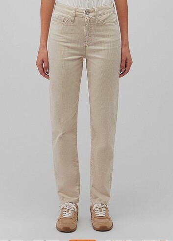 Mavi Jeans MAVI Fitilli Kadife Mom Kesim Pantolon 26/25