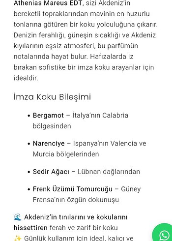 Mareus Athenias Kadın Eau De Toilette 100 ml - Görsel 2