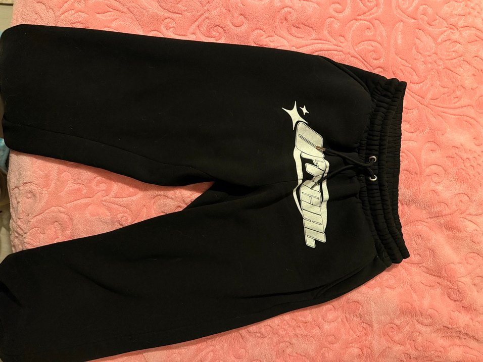 Siyah Yüksek belli boohaman esofman - Görsel 2