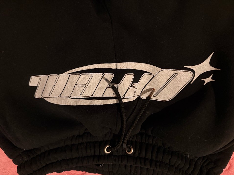 Siyah Yüksek belli boohaman esofman - Görsel 3