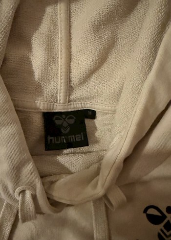 Hummel Kapüşonlu beyaz-Siyah Sweatshirt - Görsel 2