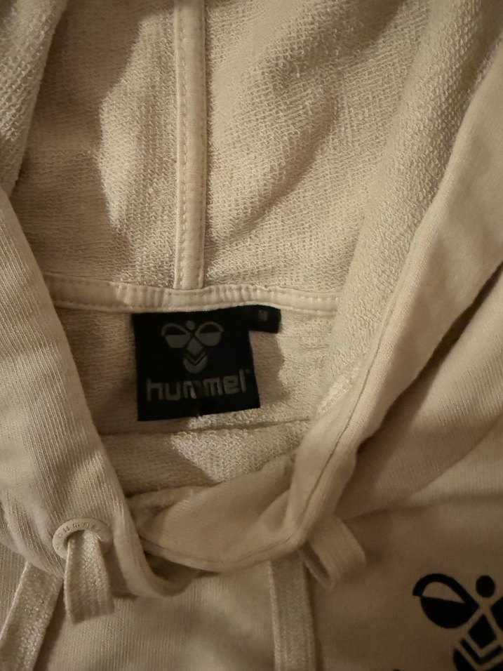 Hummel Kapüşonlu beyaz-Siyah Sweatshirt - Görsel 2