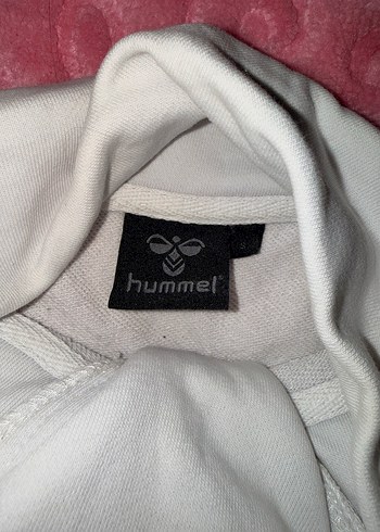 Beyaz Fermuarlı Yüksek Yakalı Sweatshirt - Görsel 2