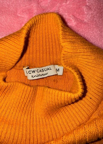 LCW Casual Kadın Camel Örgü Yün Kazak - Görsel 2