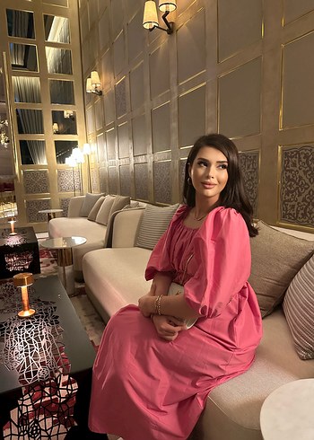 Kırmızı Bohem Uzun Elbise - Görsel 3