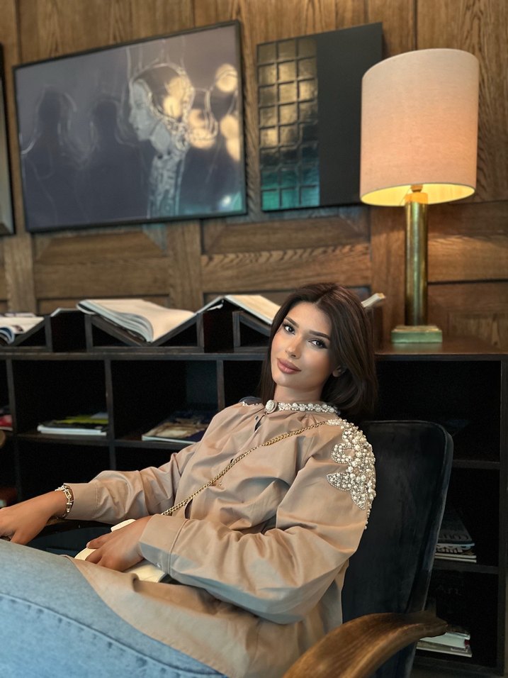 Bej Drapeli Mini Kadın Gömlek - Görsel 2