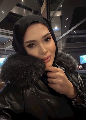 Kürklü Siyah Deri Kadın Ceket - Görsel 5