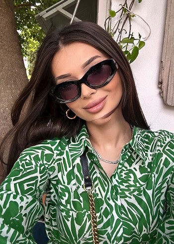 Yeşil Bohem Uzun Elbise - Görsel 3