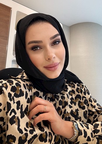 Koyu Camel Renkli Drapeli Kadın Wrap - Görsel 4