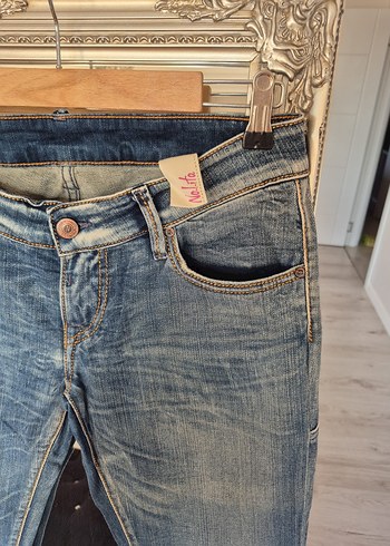 Kadın Mavi Denim jean Nolita - Görsel 6
