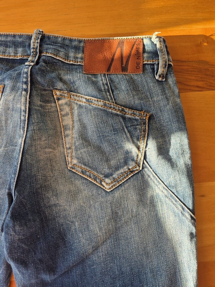 Kadın Mavi Denim jean Nolita - Görsel 2