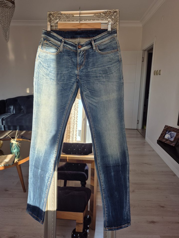 Kadın Mavi Denim jean Nolita - Görsel 3