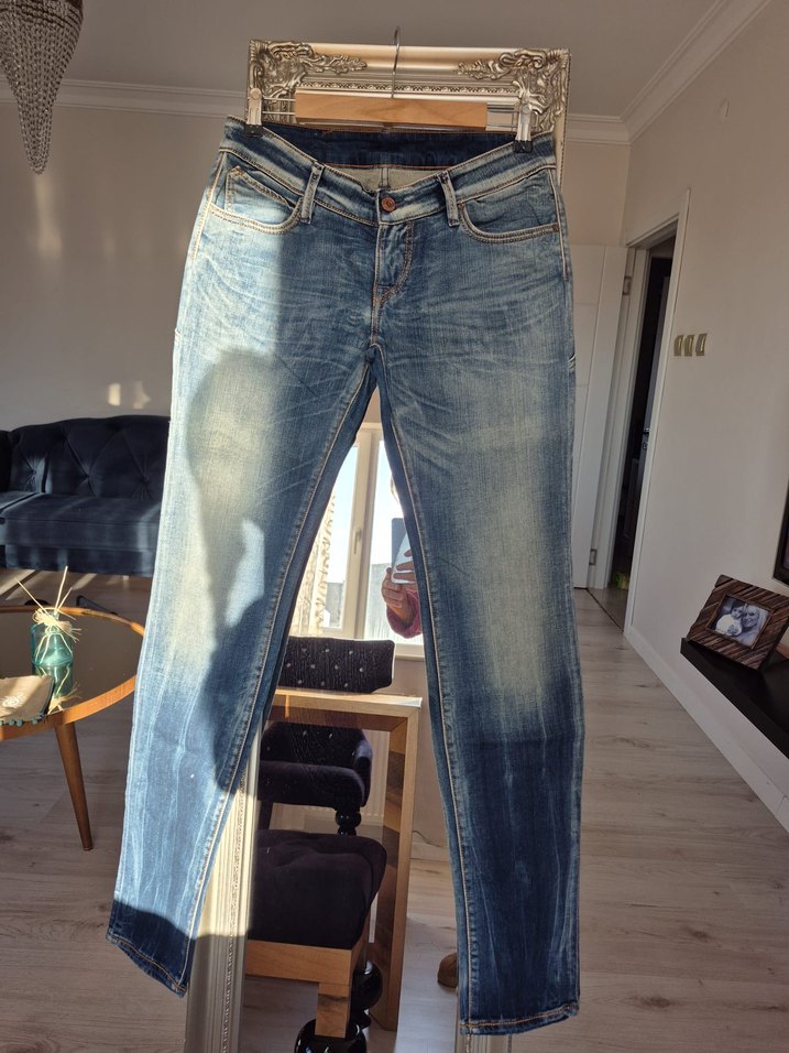 Kadın Mavi Denim jean Nolita - Görsel 4