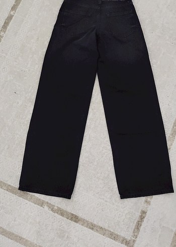 Zara Desenli kemer detaylı  Midi Kot Pantolon model 14 - Görsel 2