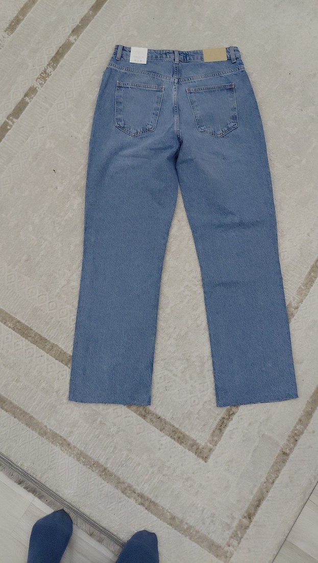 Zara Mavi Kadın Denim Jean model 18 - Görsel 2