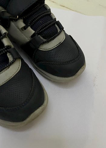 Gri kız Çocuk Spor Ayakkabı Velcro - Görsel 3