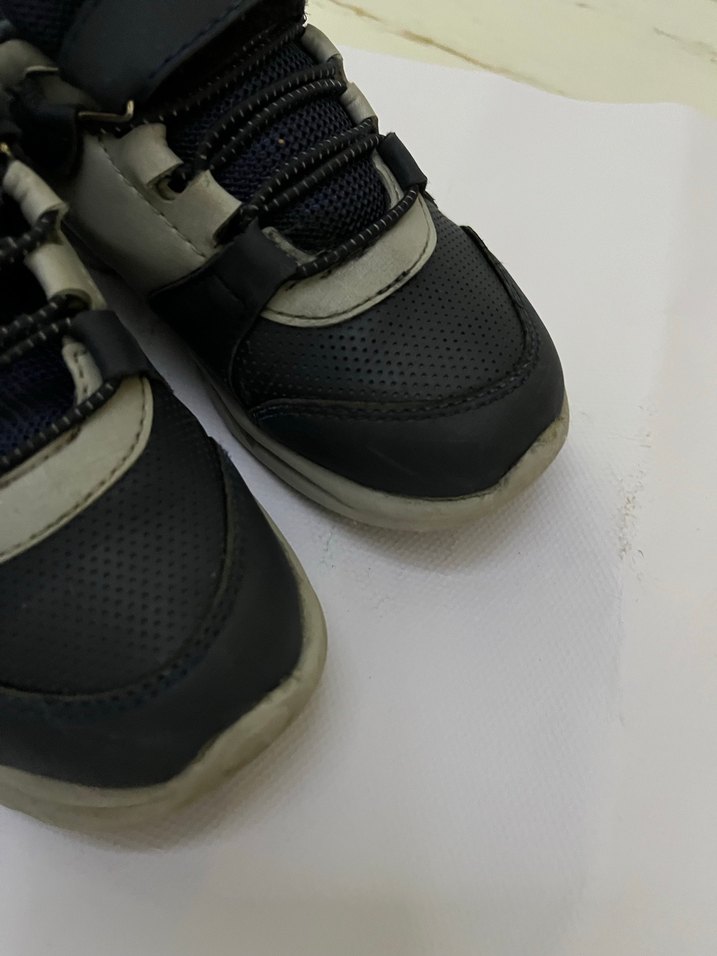 Gri kız Çocuk Spor Ayakkabı Velcro - Görsel 3