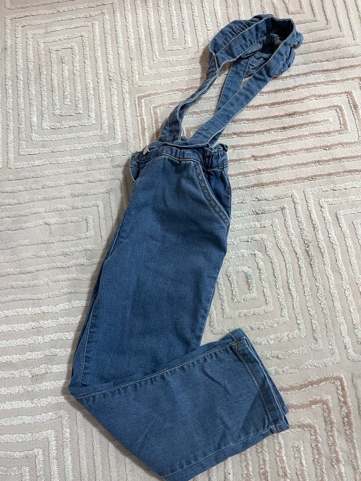 Kot tulum Kız Çocuk pantolon - Görsel 2