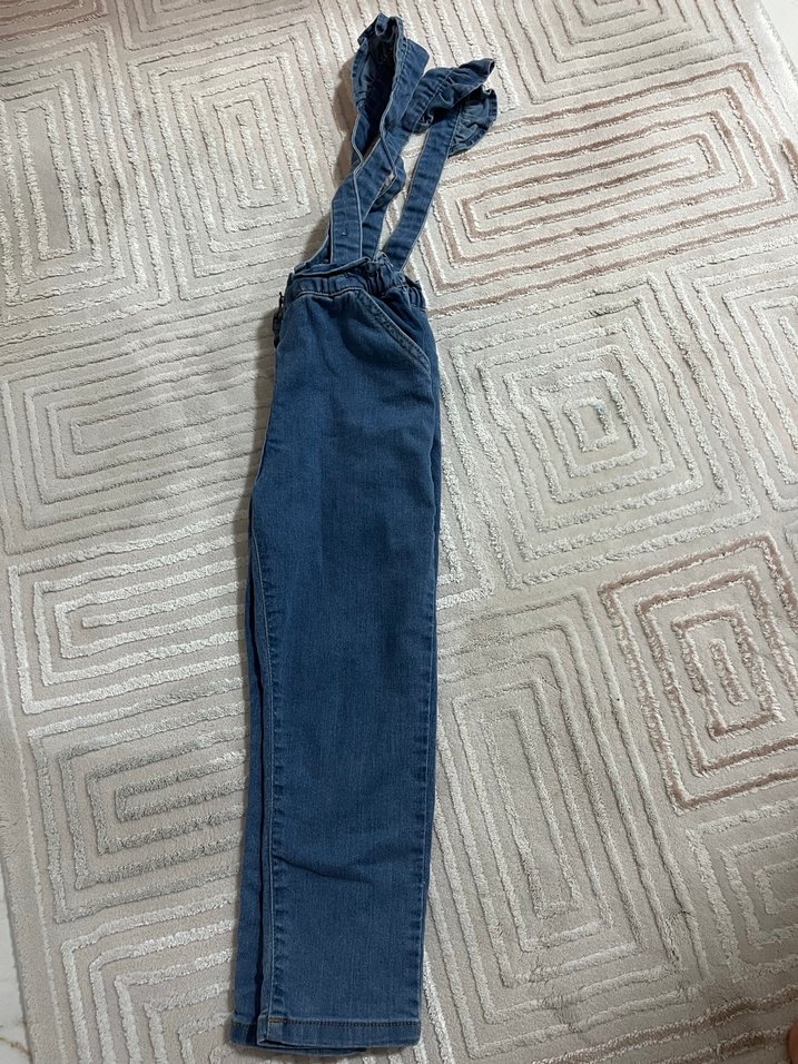 Kot tulum Kız Çocuk pantolon - Görsel 5